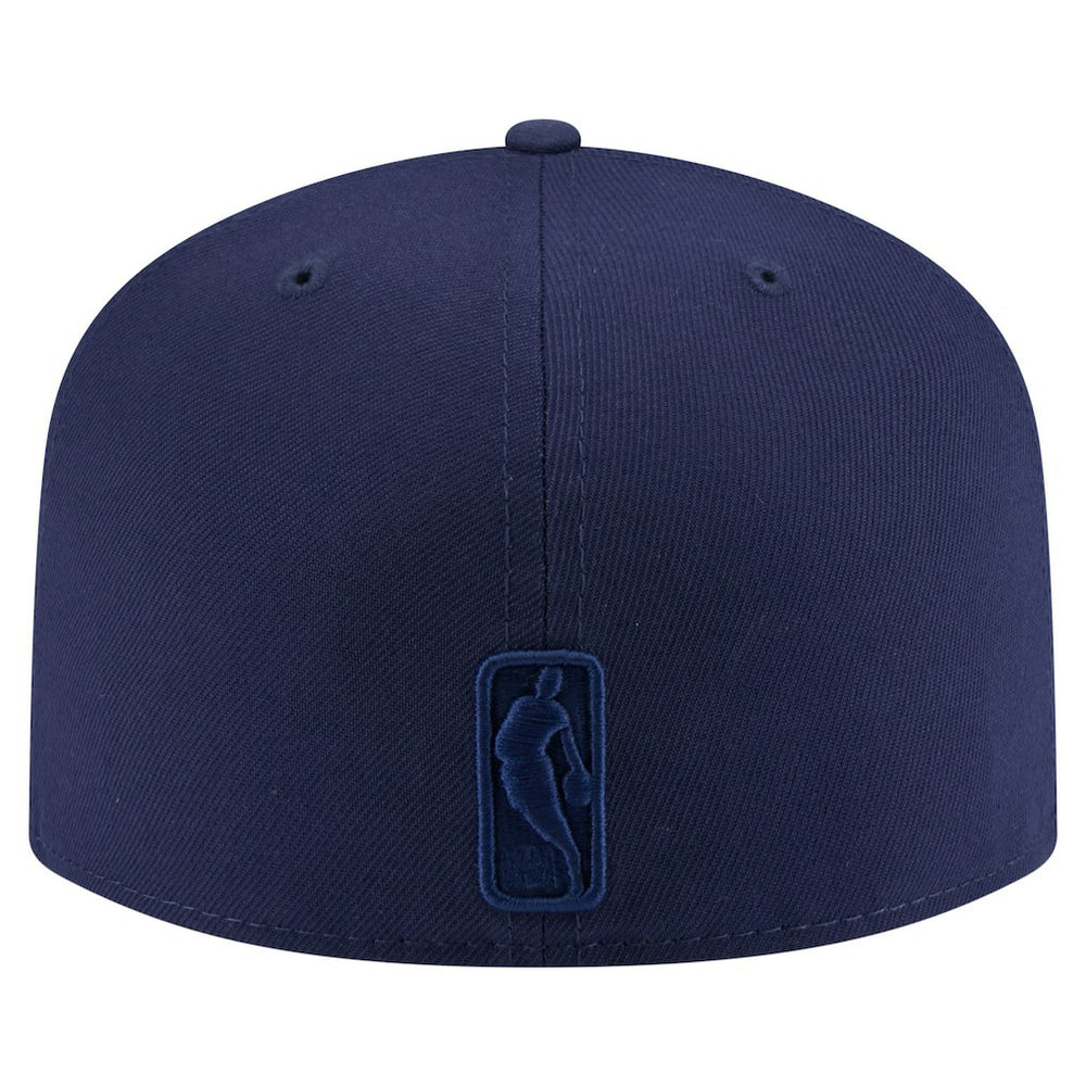 New Era - Philadelphia 76ers Colorpack A-Frame Pinch Front 59FIFTY Fitted Hat - Navy
