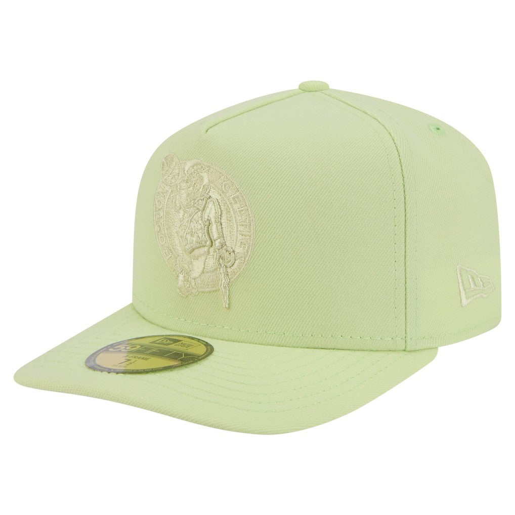 New Era - Boston Celtics Colorpack A-Frame Pinch Front 59FIFTY Fitted Hat - Green