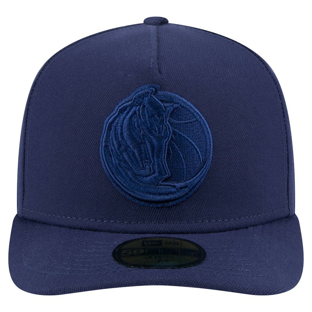 New Era - Dallas Mavericks Colorpack A-Frame Pinch Front 59FIFTY Fitted Hat - Navy