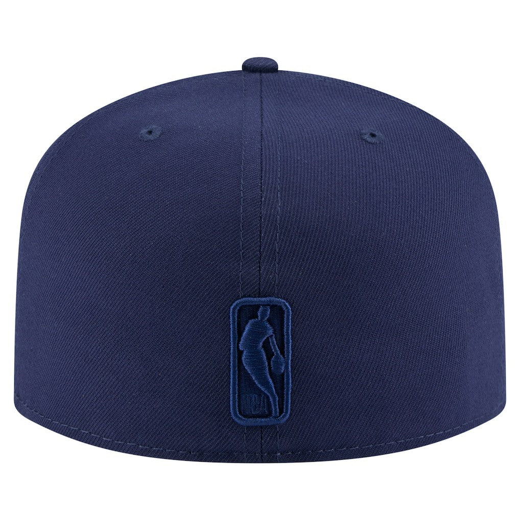 New Era - Dallas Mavericks Colorpack A-Frame Pinch Front 59FIFTY Fitted Hat - Navy