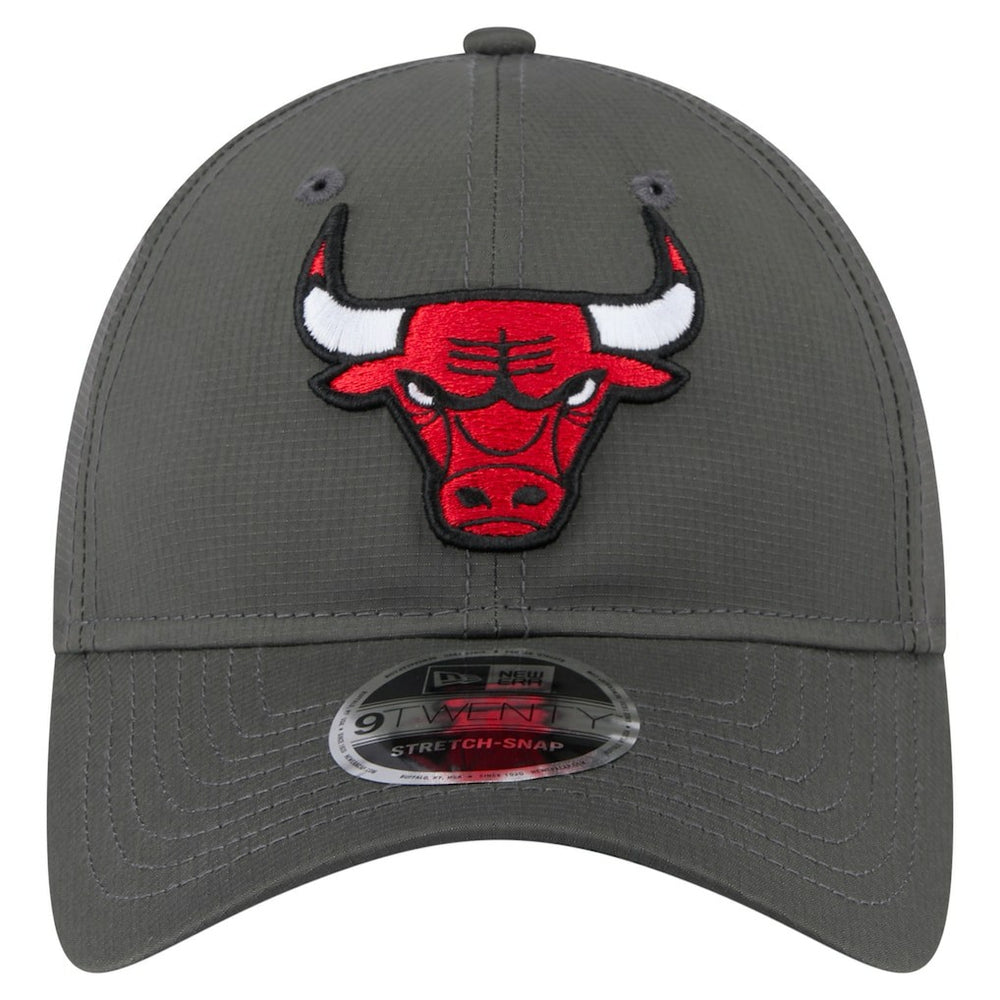 New Era - Chicago Bulls Active Ripstop 9TWENTY Adjustable Hat - Charcoal