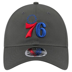 New Era - Philadelphia 76ers Active Ripstop 9TWENTY Adjustable Hat - Charcoal