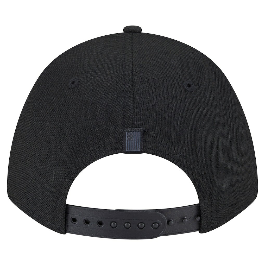 New Era - Philadelphia 76ers Game Day Flag A-Frame 9FORTY Adjustable Hat - Black