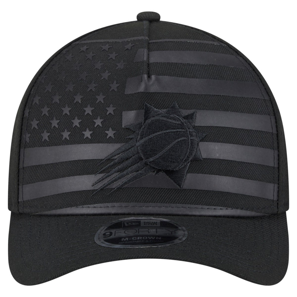New Era - Phoenix Suns Game Day Flag A-Frame 9FORTY Adjustable Hat - Black