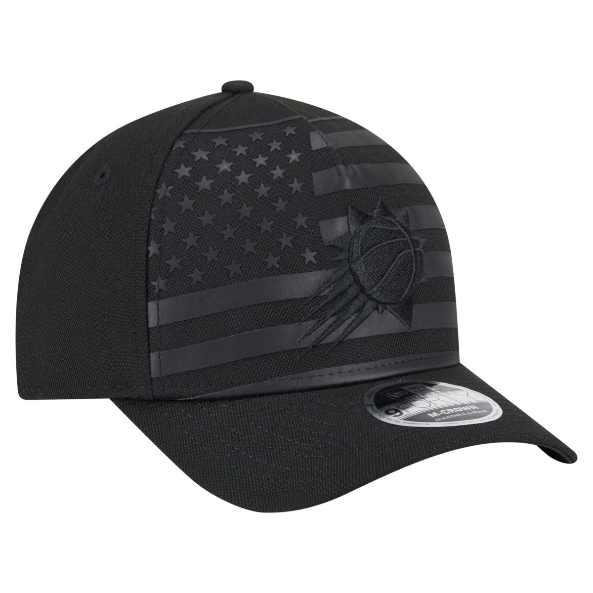 New Era - Phoenix Suns Game Day Flag A-Frame 9FORTY Adjustable Hat - Black