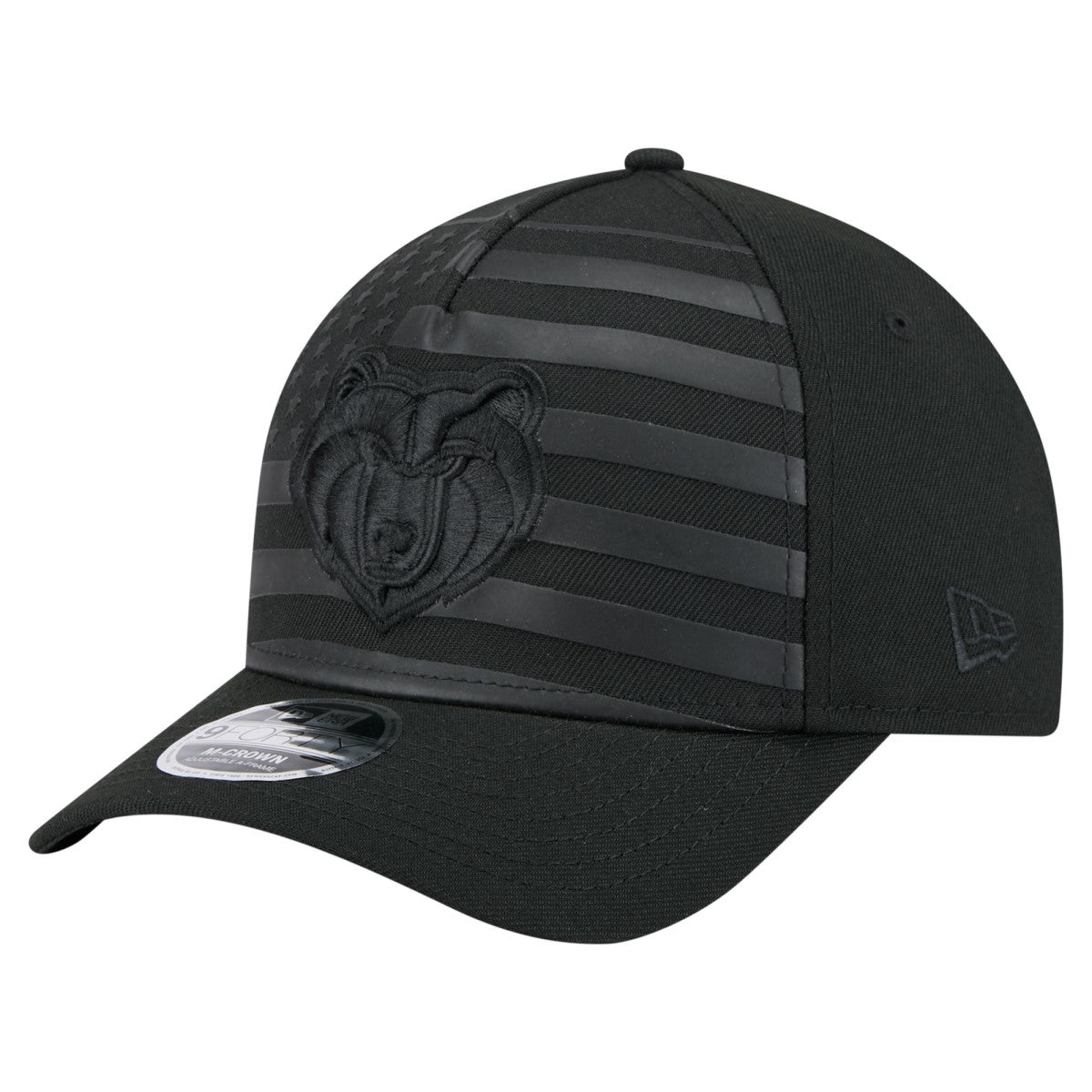 New Era - Memphis Grizzlies Game Day Flag A-Frame 9FORTY Adjustable Hat - Black