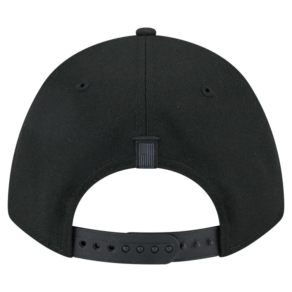 New Era - Miami Heat Game Day Flag A-Frame 9FORTY Adjustable Hat - Black