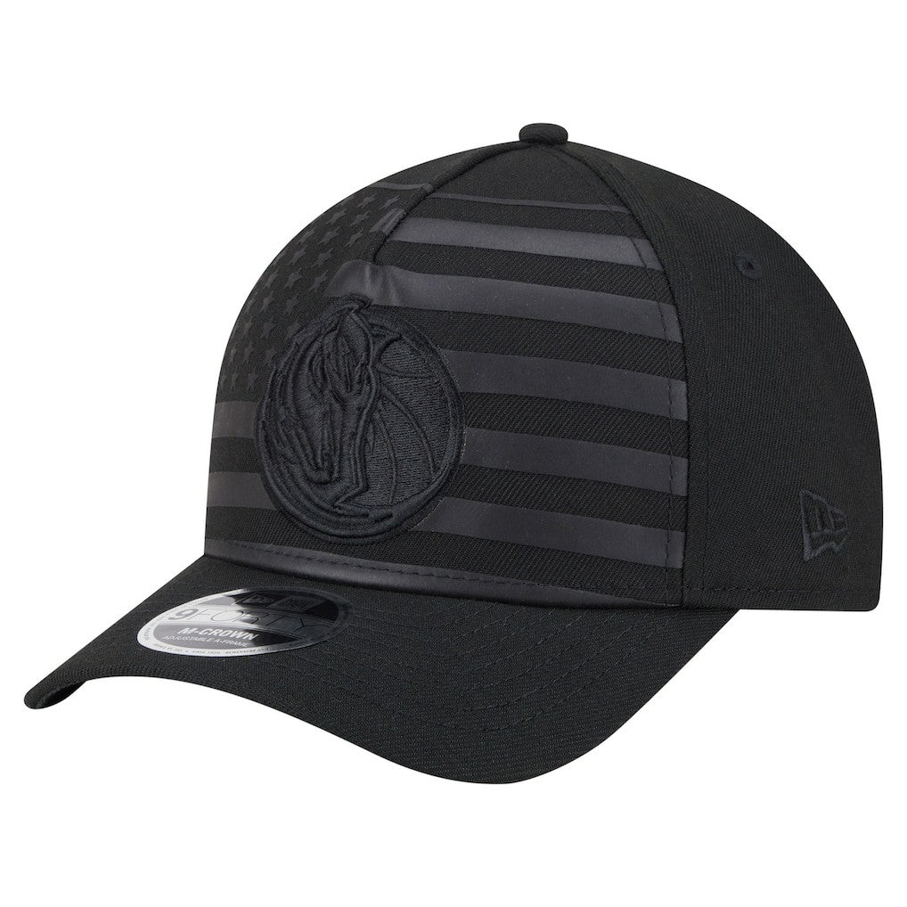 New Era - Dallas Mavericks Game Day Flag A-Frame 9FORTY Adjustable Hat - Black