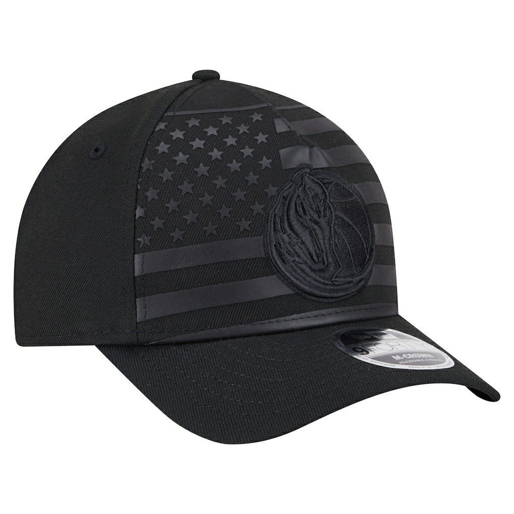 New Era - Dallas Mavericks Game Day Flag A-Frame 9FORTY Adjustable Hat - Black