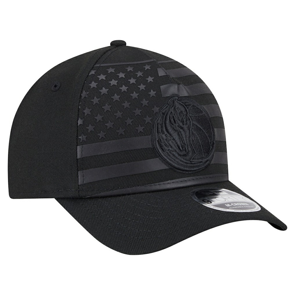 New Era - Dallas Mavericks Game Day Flag A-Frame 9FORTY Adjustable Hat - Black