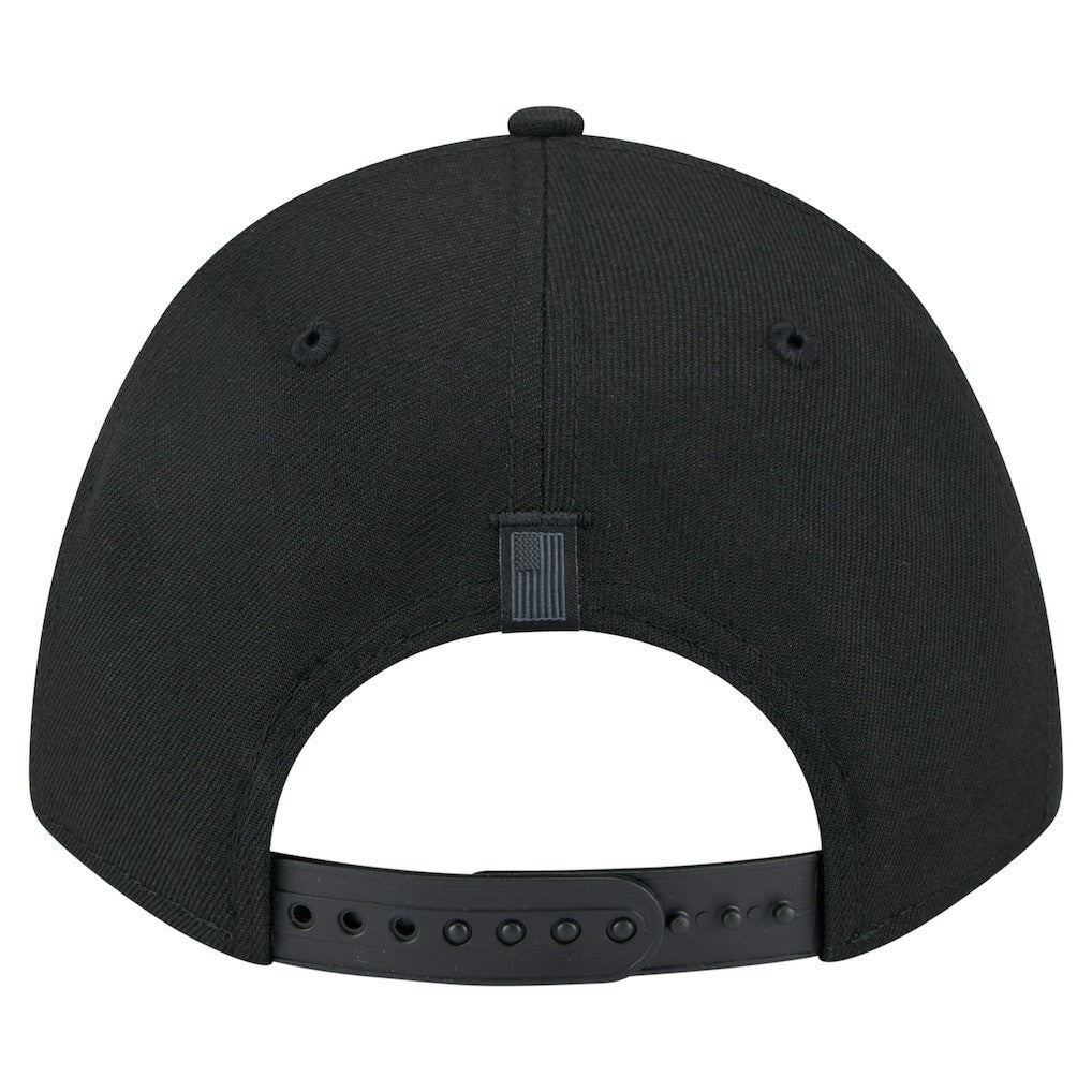 New Era - Chicago Bulls Game Day Flag A-Frame 9FORTY Adjustable Hat - Black