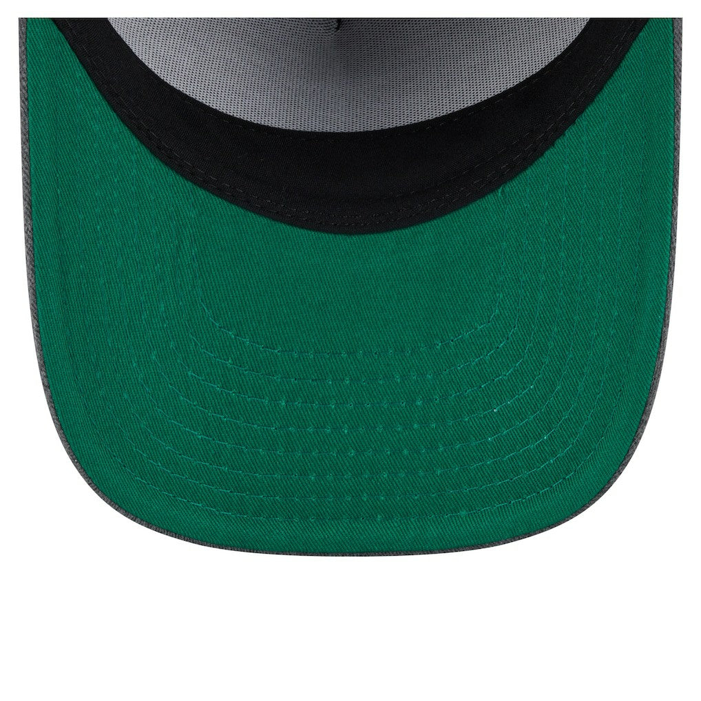 New Era - Philadelphia 76ers Throwback Washed Pre-Curved 9FIFTY Snapback Hat - Charcoal