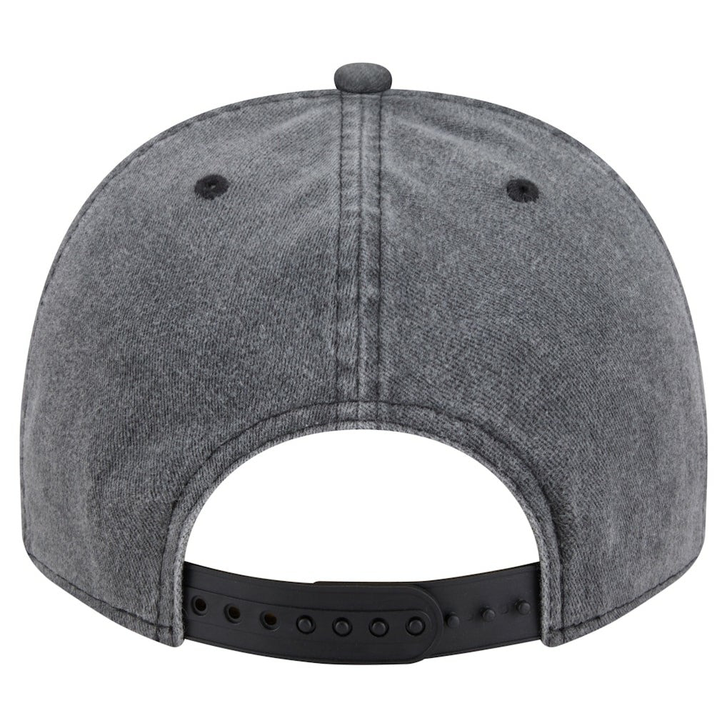 New Era - New Orleans Pelicans Throwback Washed Pre-Curved 9FIFTY Snapback Hat - Charcoal