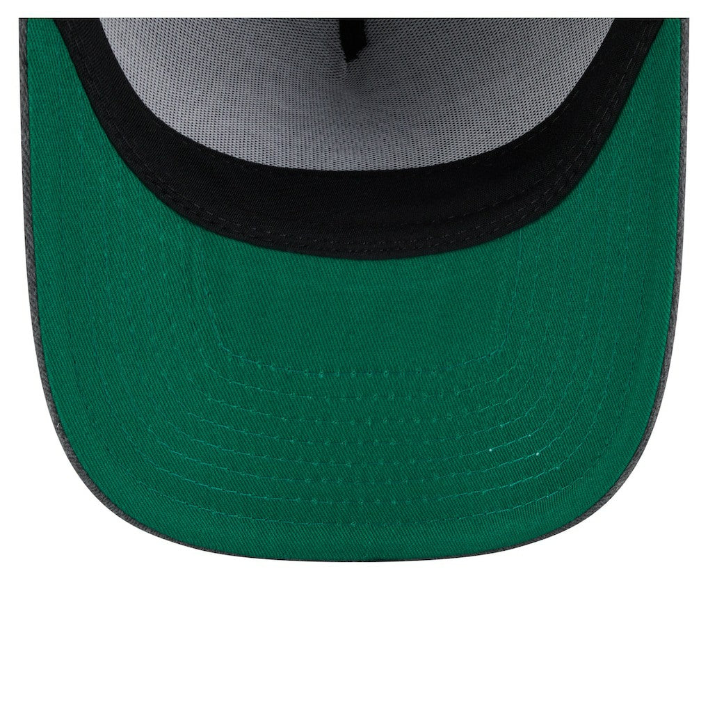 New Era - Boston Celtics Throwback Washed Pre-Curved 9FIFTY Snapback Hat - Charcoal
