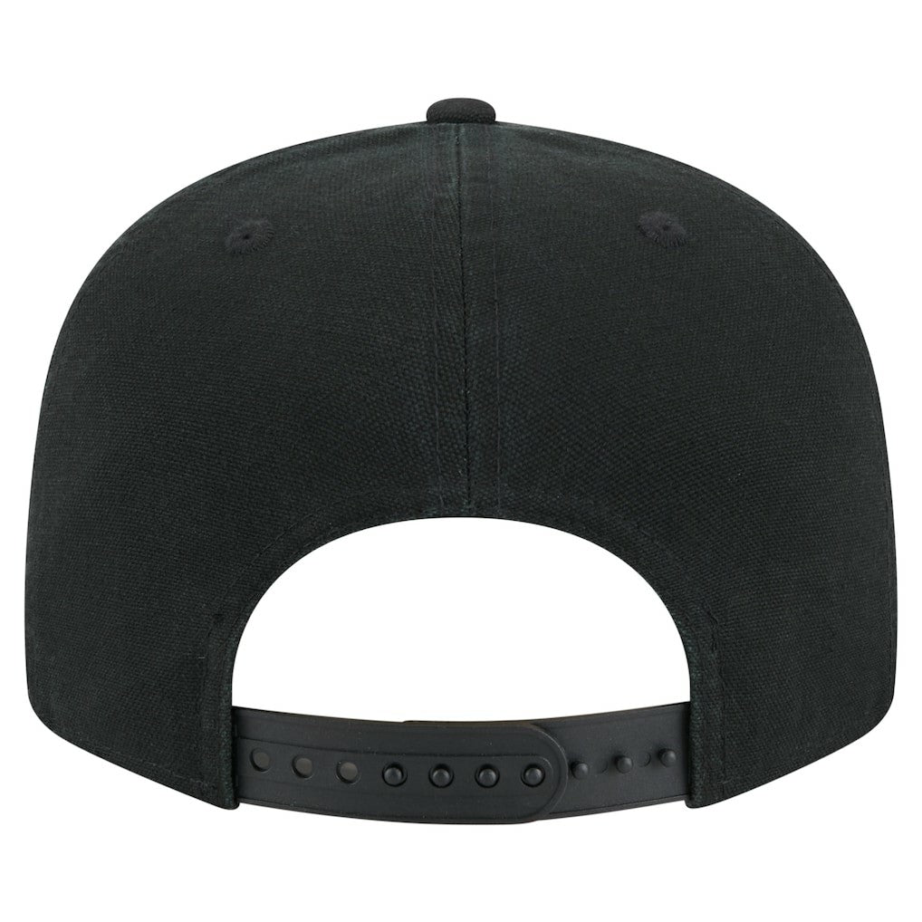 New Era - Philadelphia 76ers Adventure Canvas Split Panel 9FIFTY Snapback Hat - Black