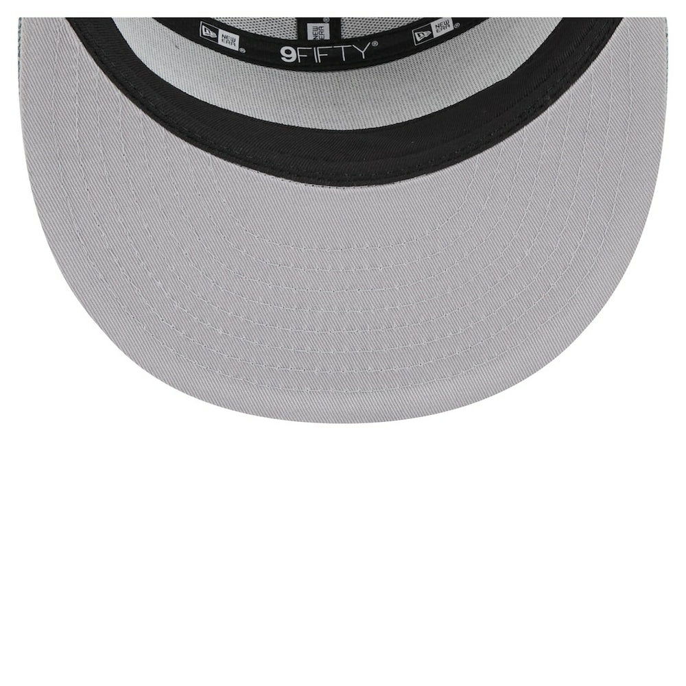 New Era - Brooklyn Nets Adventure Denim Split Panel 9FIFTY Snapback Trucker Hat
