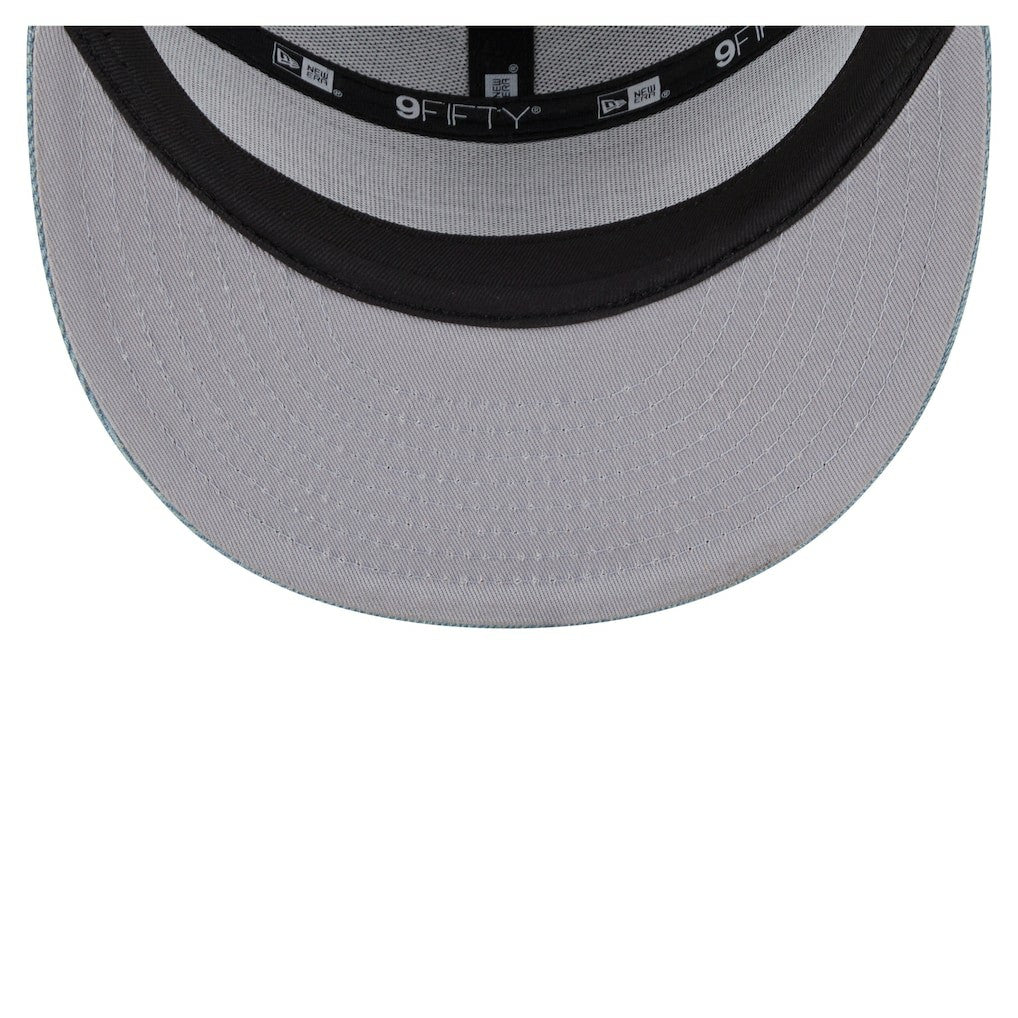 New Era - Boston Celtics Adventure Denim Split Panel 9FIFTY Snapback Trucker Hat