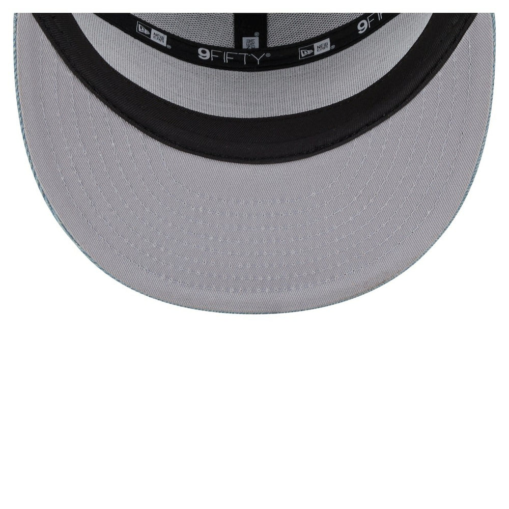 New Era - Boston Celtics Adventure Denim Split Panel 9FIFTY Snapback Trucker Hat