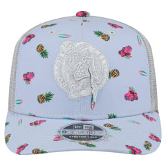 New Era - Boston Celtics Adventure Aloha Pattern 9SEVENTY Stretch-Snap Hat - Light Blue/Gray