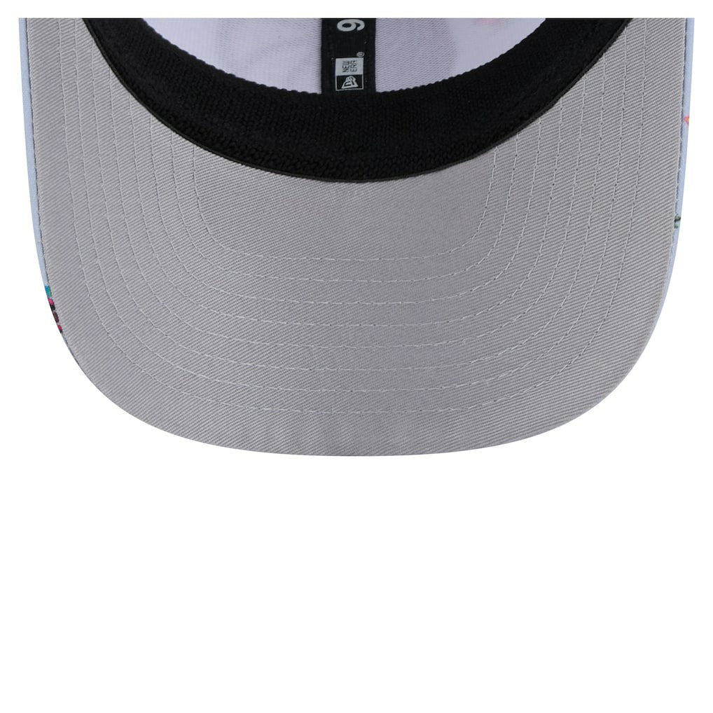 New Era - Dallas Mavericks Adventure Aloha Pattern 9SEVENTY Stretch-Snap Hat - Light Blue/Gray