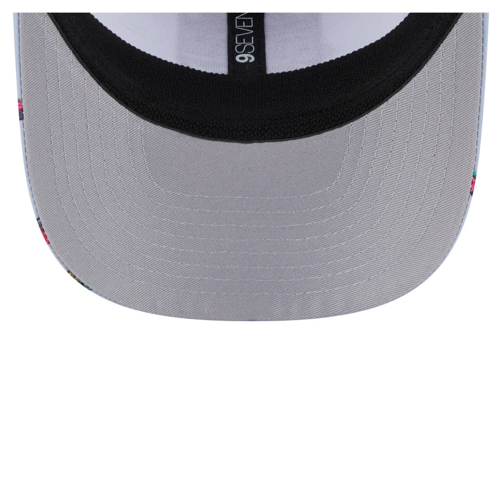 New Era - Sacramento Kings Adventure Aloha Pattern 9SEVENTY Stretch-Snap Hat - Light Blue/Gray