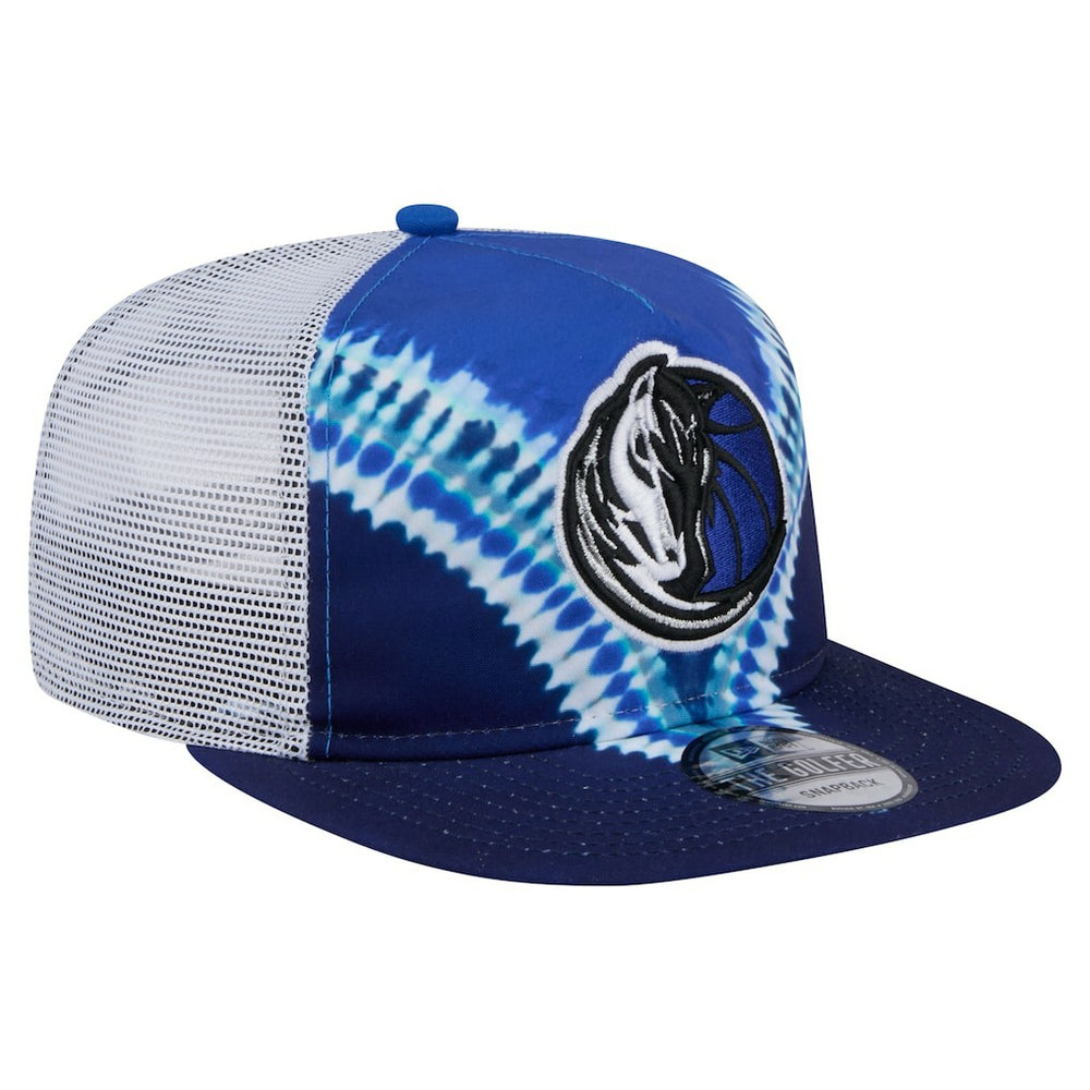 New Era - Dallas Mavericks Throwback Dye Golfer Snapback Hat - Navy/Blue