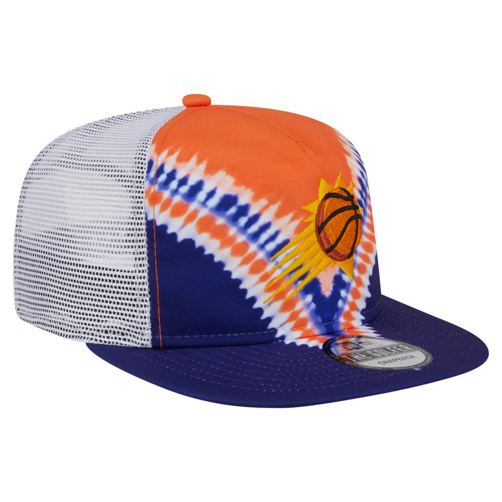 New Era - Phoenix Suns Throwback Dye Golfer Snapback Hat - Purple/Orange