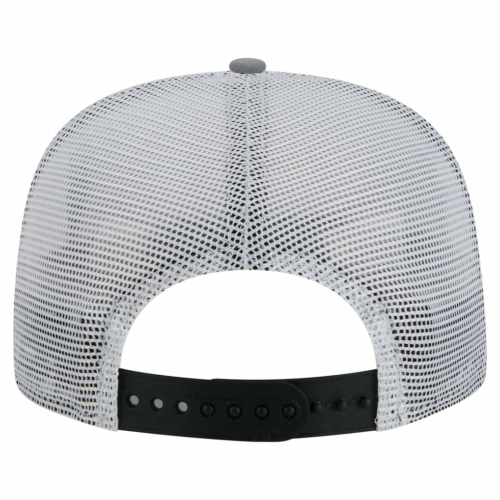 New Era - Brooklyn Nets Throwback Dye Golfer Snapback Hat - Black/Gray