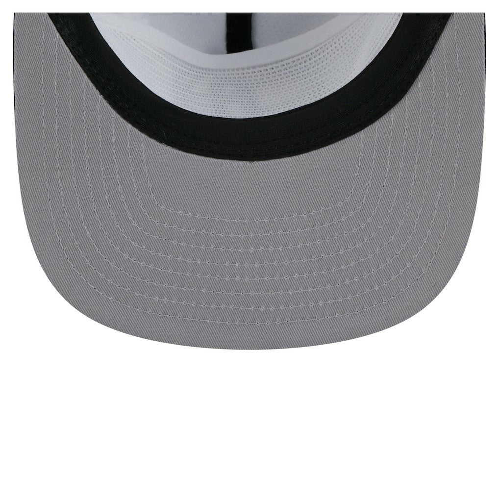 New Era - Brooklyn Nets Throwback Dye Golfer Snapback Hat - Black/Gray