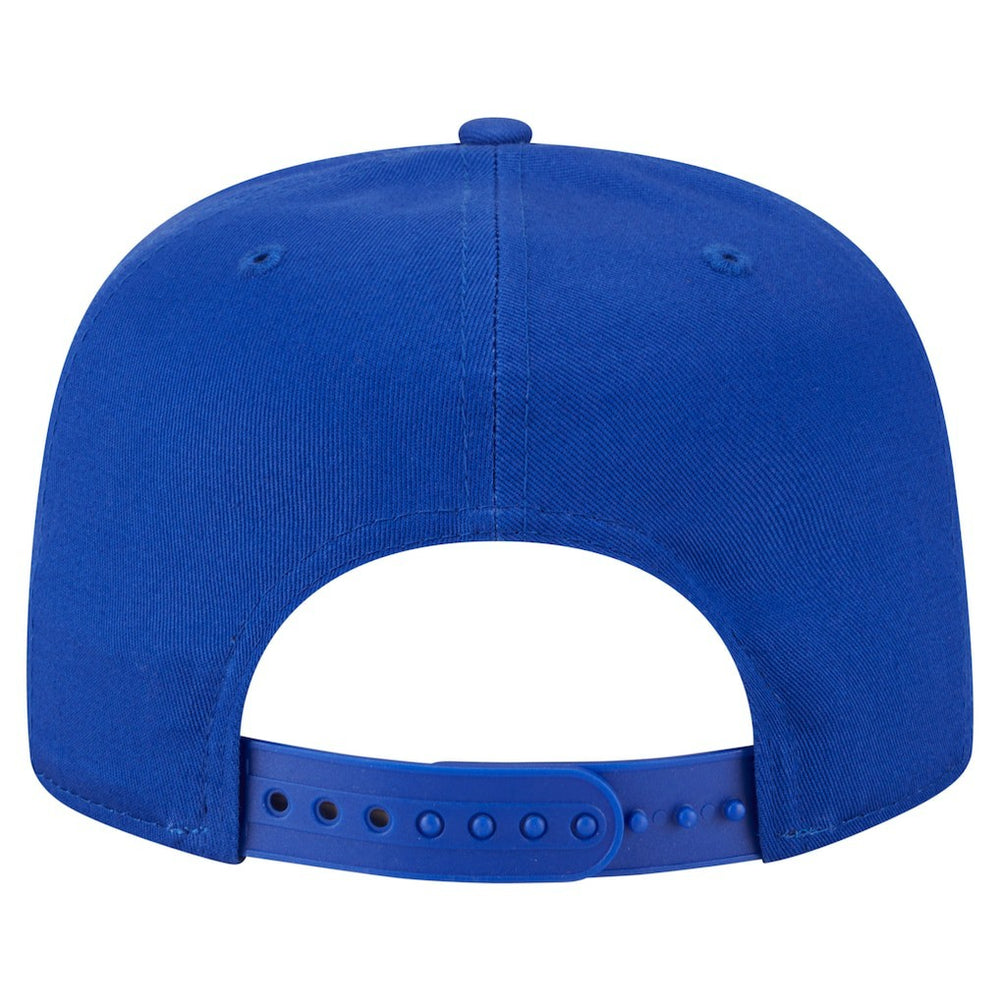 New Era - Golden State Warriors Team Text Golfer Snapback Hat - Royal