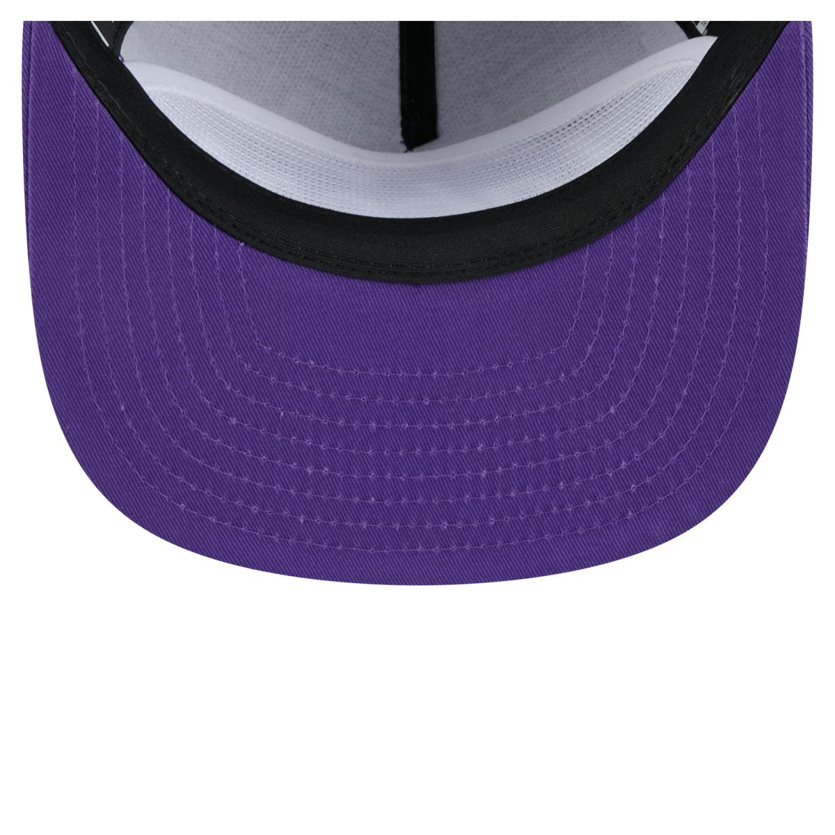New Era - Los Angeles Lakers Team Text Golfer Snapback Hat - Purple