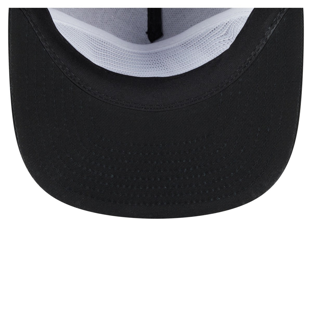New Era - Miami Heat Team Text Golfer Snapback Hat - Black