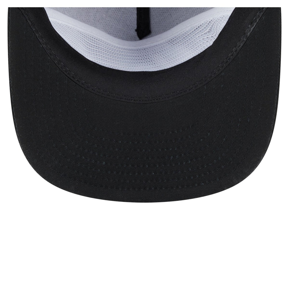 New Era - Miami Heat Team Text Golfer Snapback Hat - Black