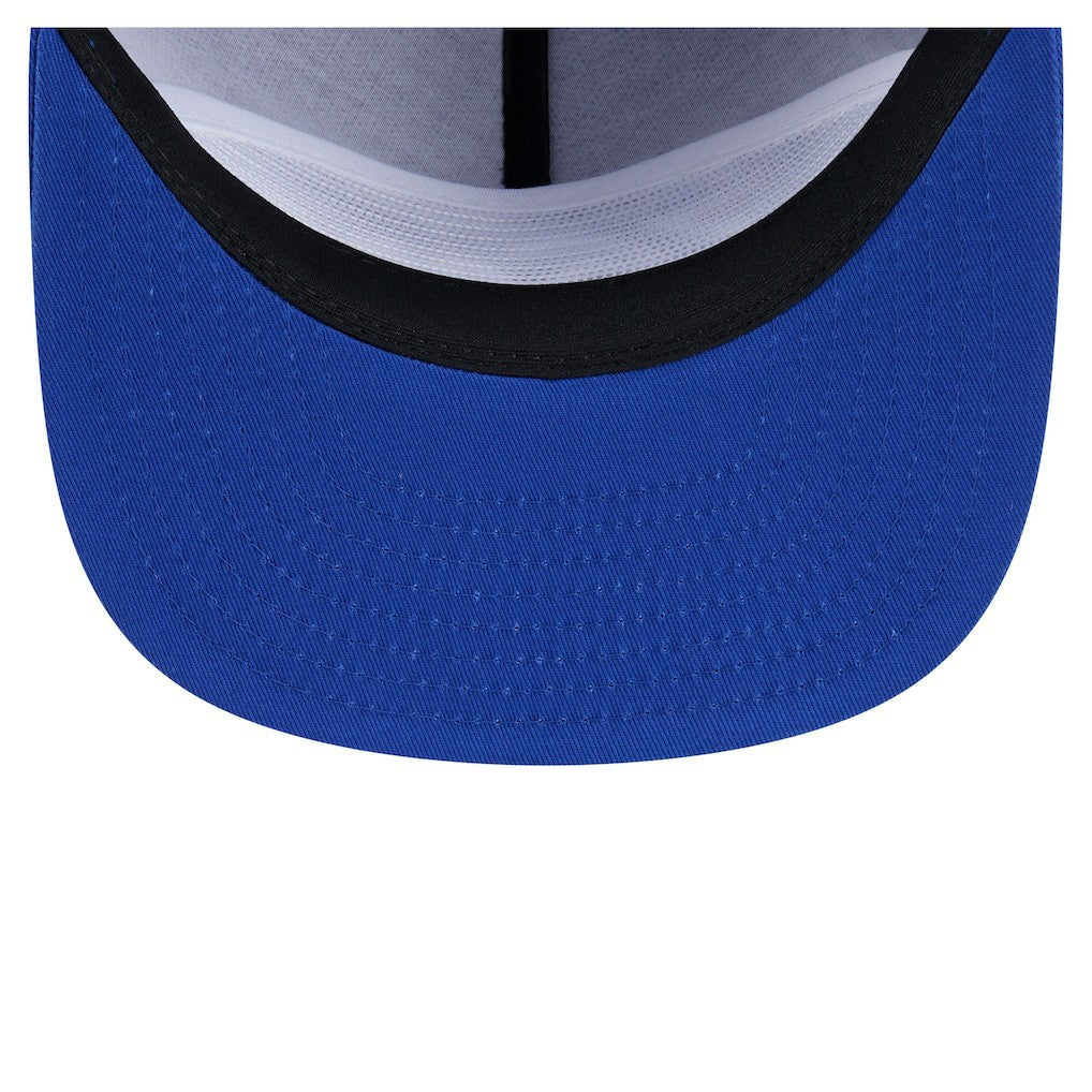 New Era - Philadelphia 76ers Team Text Golfer Snapback Hat - Royal
