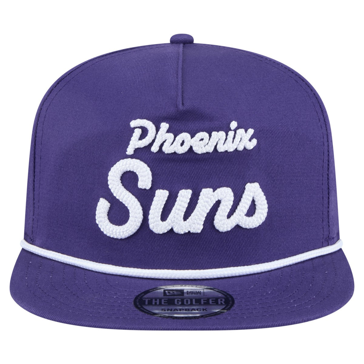 New Era - Phoenix Suns Team Text Golfer Snapback Hat - Purple