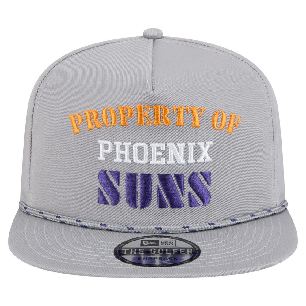 New Era - Phoenix Suns Throwback Property Of Golfer Snapback Hat - Gray