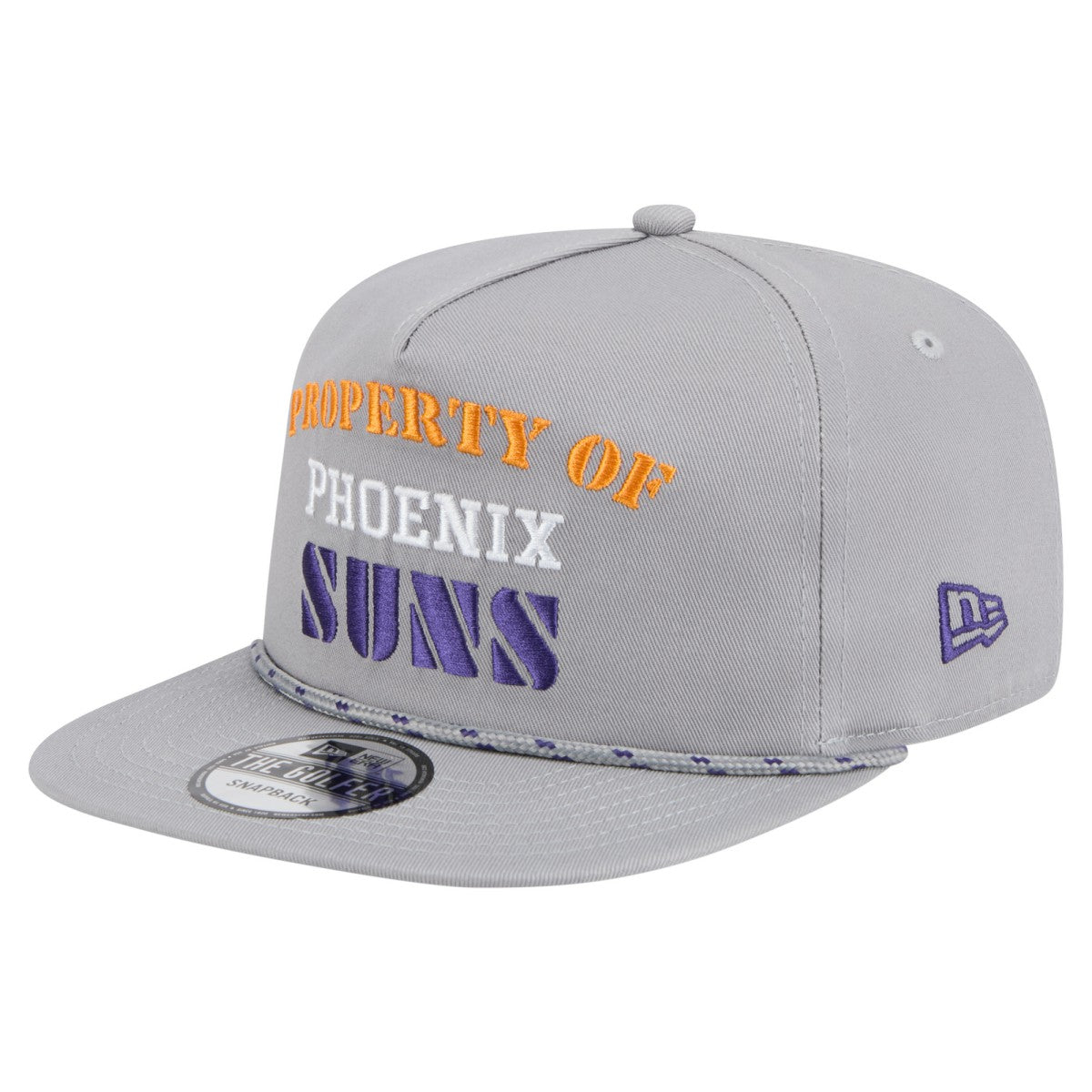 New Era - Phoenix Suns Throwback Property Of Golfer Snapback Hat - Gray