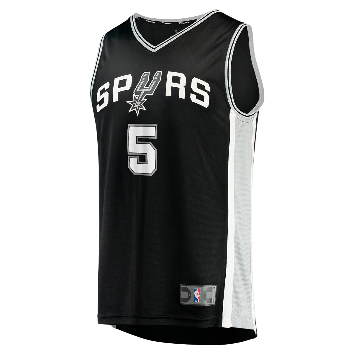 Fanatics - Stephon Castle San Antonio Spurs 2024 NBA Draft Fast Break Player Jersey - Icon Edition - Black