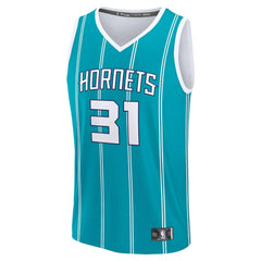 Fanatics - Tidjane Salaun Charlotte Hornets 2024 NBA Draft Fast Break Player Jersey - Icon Edition - Teal