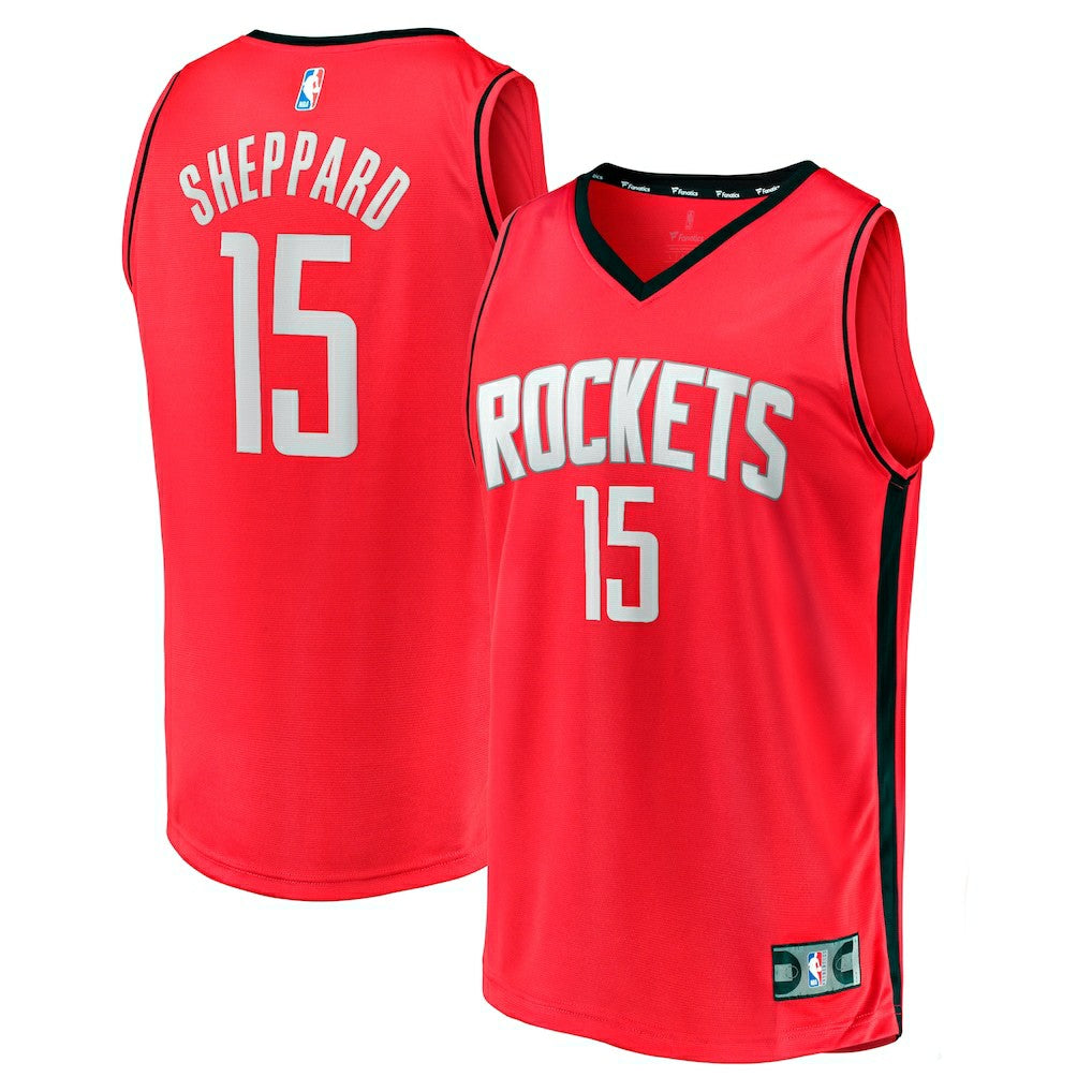 Reed Sheppard Houston Rockets 2024 NBA Draft Fast Break Player Jersey - Icon Edition - Red | NBA Jerseys