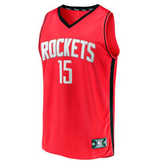 Fanatics - Reed Sheppard Houston Rockets 2024 NBA Draft Fast Break Player Jersey - Icon Edition - Red