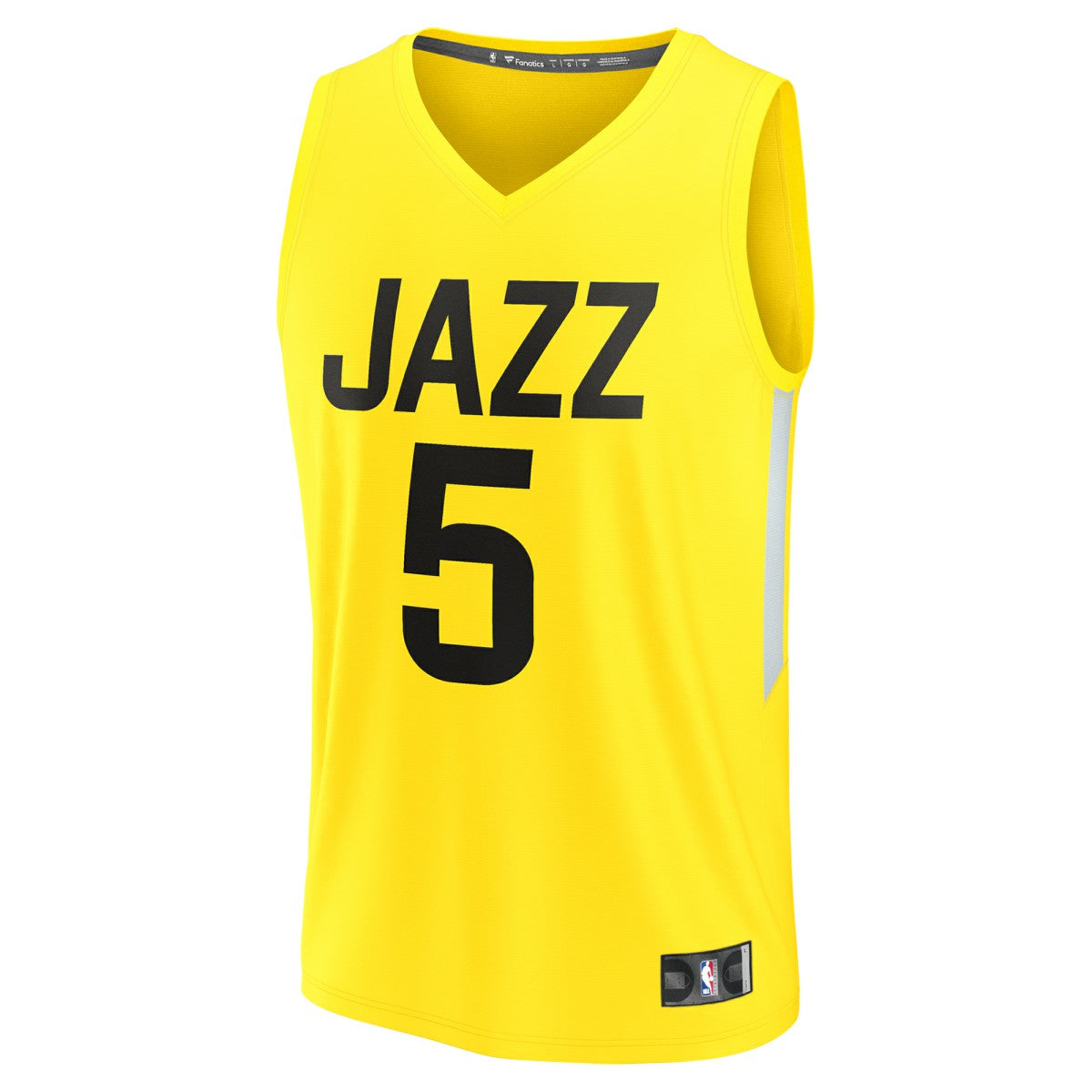 Fanatics - Cody Williams Utah Jazz 2024 NBA Draft Fast Break Player Jersey - Icon Edition - Yellow