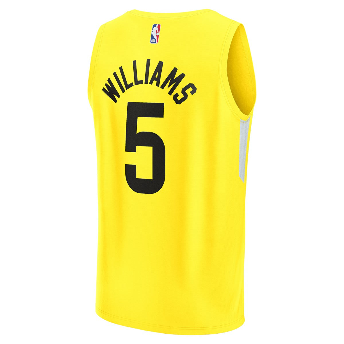 Fanatics - Cody Williams Utah Jazz 2024 NBA Draft Fast Break Player Jersey - Icon Edition - Yellow