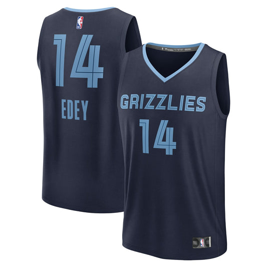 Zach Edey Memphis Grizzlies 2024 NBA Draft Fast Break Player Jersey - Icon Edition - Navy | NBA Jerseys