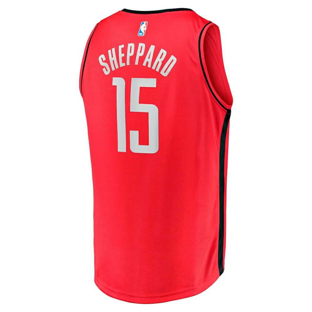 Fanatics - Reed Sheppard Houston Rockets Youth 2024 NBA Draft Fast Break Player Jersey - Icon Edition - Red