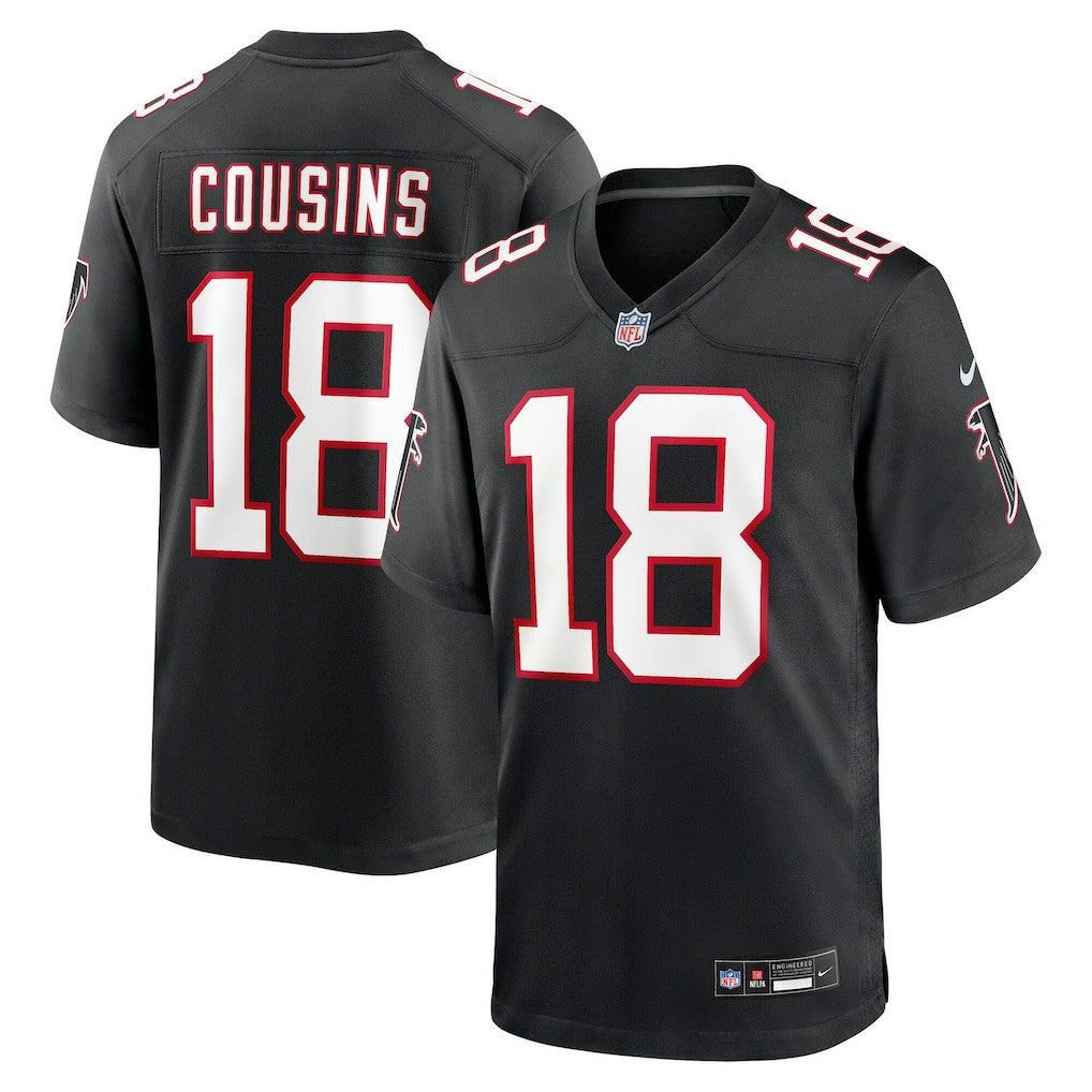 Kirk Cousins Atlanta Falcons Youth Game Jersey Black - Nike