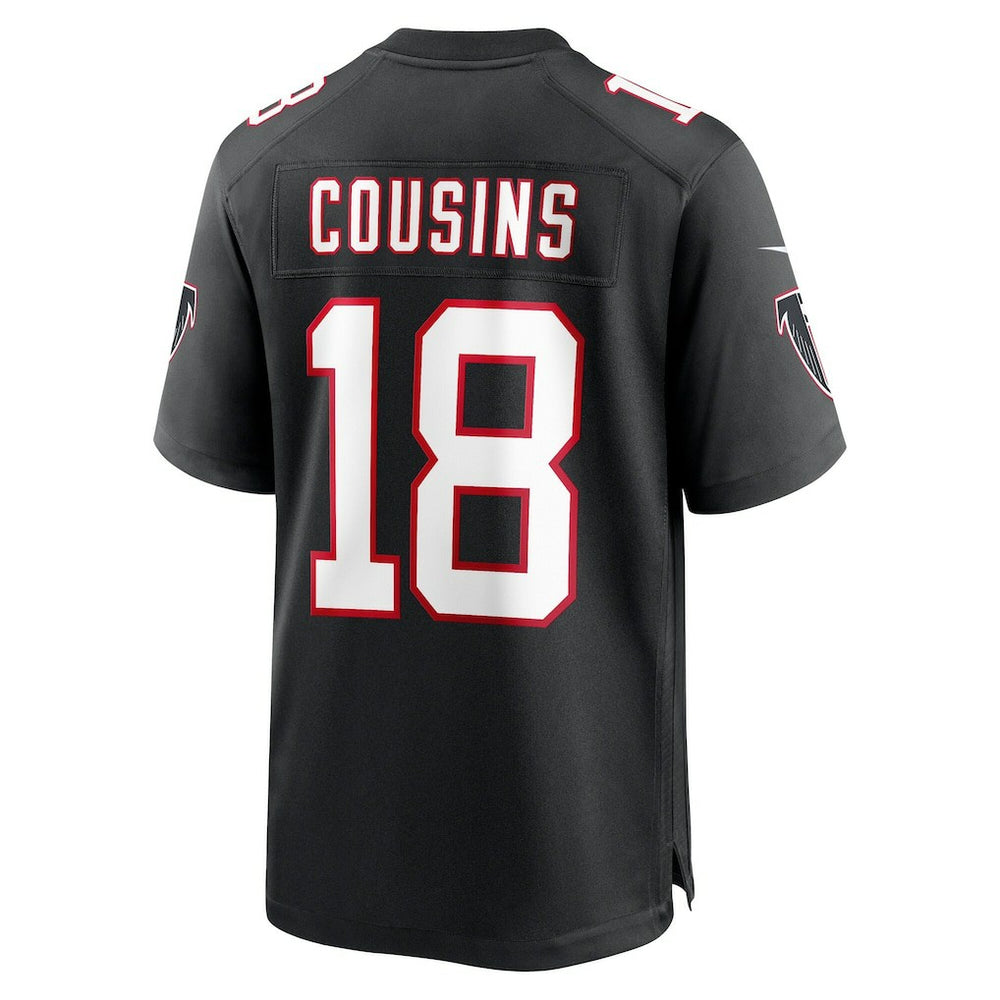 Kirk Cousins Atlanta Falcons Youth Game Jersey Black - Nike