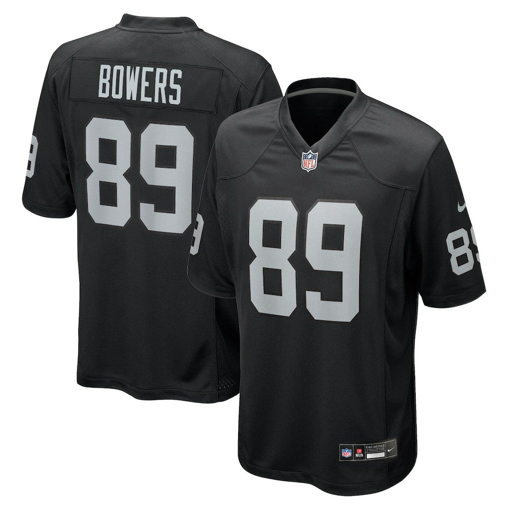 Brock Bowers Las Vegas Raiders Youth Game Jersey Black - Nike