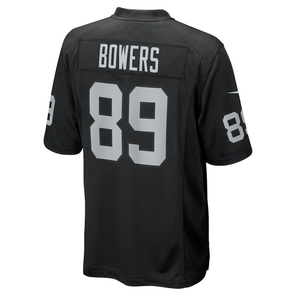 Brock Bowers Las Vegas Raiders Youth Game Jersey Black - Nike