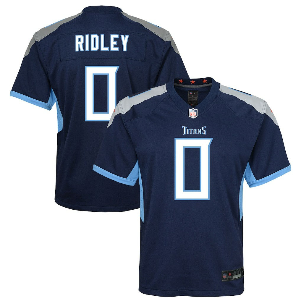Calvin Ridley Tennessee Titans Youth Game Jersey Navy - Nike